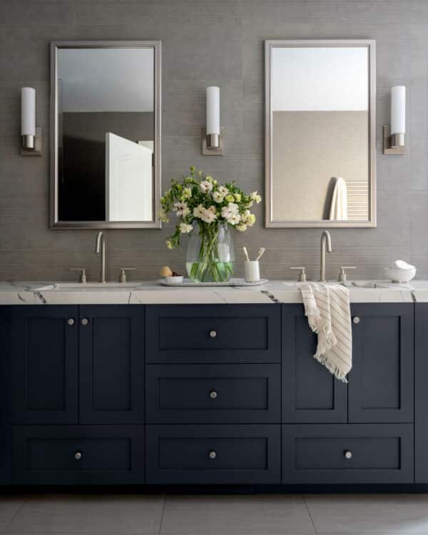 Elegant Bathroom Vanity Charcoal