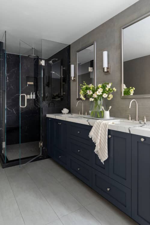 Elegant Moody Bathroom