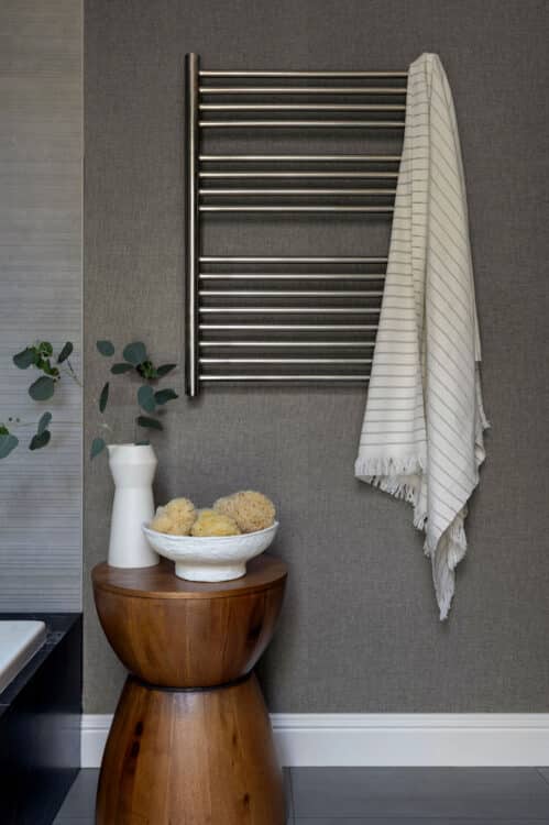 Heated Towel Rack Wallpaper