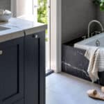 Soaking Tub Custom Marble Surround